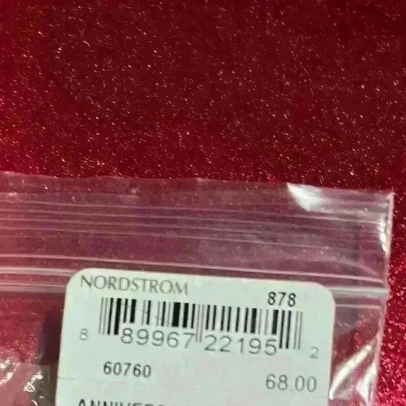 Baublebar Necklace NWT gold square link rhinestone new gift jewelry - Picture 3 of 4